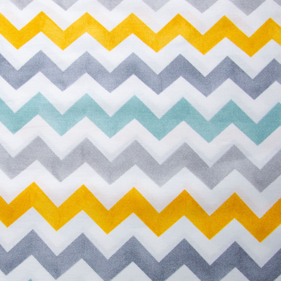 Тканина бязь ранфорс для постільної білизни, бавовна, 130 гр/м2, 240 см 23666 v-30 зигзаг, фото 3