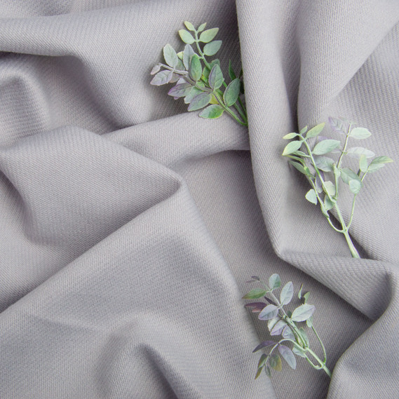 Тканина костюмна однотонна Прато сіра, фото 4 Тканина костюмна однотонна Прато сіра, фото 4