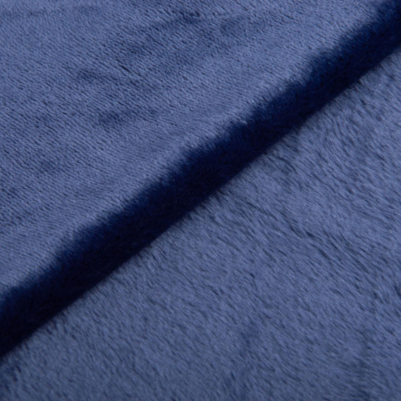 Тканина махрове полотно Велсофт щіл.326, м`яка тканина для пледів, халатів, піжам, покривал 1320 денім, фото 2 Тканина махрове полотно Велсофт щіл.326, м`яка тканина для пледів, халатів, піжам, покривал 1320 денім, фото 2
