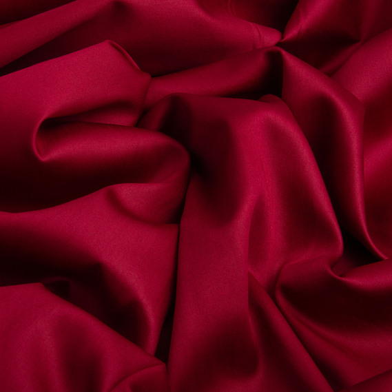 Satin fabric for bed linen, plain, 130 g/m2, 210 TC, cotton V-33 бордо, фото 2 Satin fabric for bed linen, plain, 130 g/m2, 210 TC, cotton V-33 бордо, фото 2