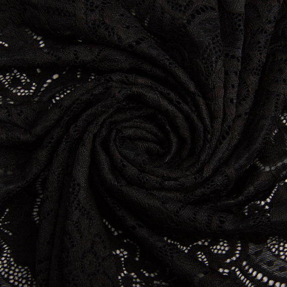 Bianca guipure, 145 cm чорний, фото 1 Bianca guipure, 145 cm чорний, фото 1