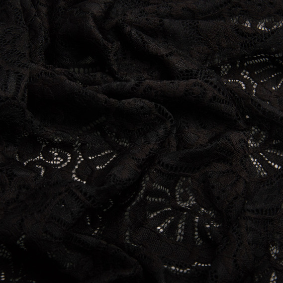 Bianca guipure, 145 cm чорний, фото 3 Bianca guipure, 145 cm чорний, фото 3