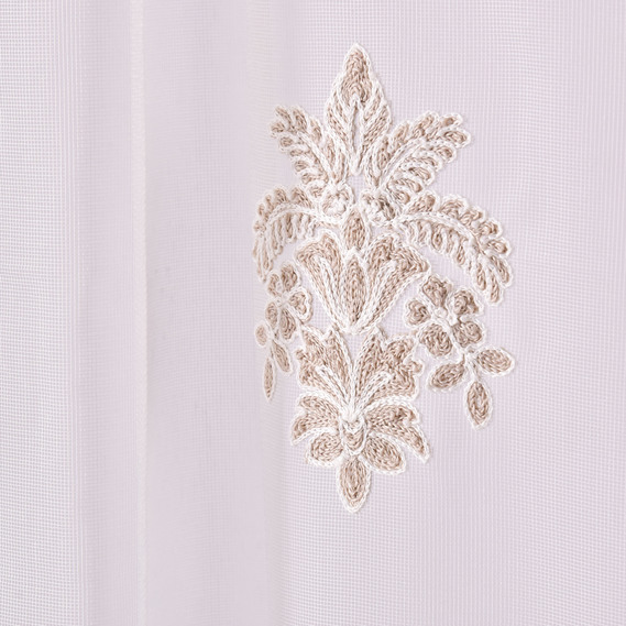 Ткань тюль однотонный V-02, фото 3 Ткань тюль однотонный V-02, фото 3