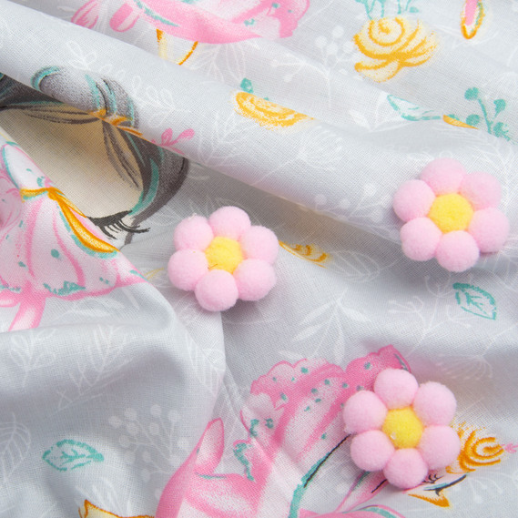 Тканина бязь ранфорс для постільної білизни, бавовна, 130 гр/м2, 240 см 24862 v-10 сіра, фото 5