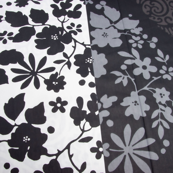 Ranfors coarse calico fabric 12126 v-1 чорний, фото 2 Ranfors coarse calico fabric 12126 v-1 чорний, фото 2