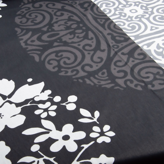 Ranfors coarse calico fabric 12126 v-1 чорний, фото 3 Ranfors coarse calico fabric 12126 v-1 чорний, фото 3