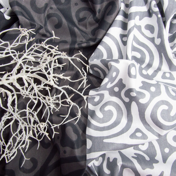 Ranfors coarse calico fabric 12126 v-1 чорний, фото 5 Ranfors coarse calico fabric 12126 v-1 чорний, фото 5