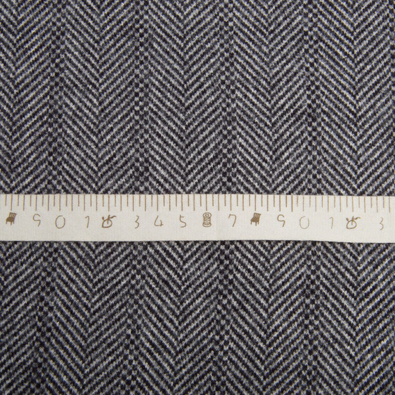 Тканина трикотаж Ялинка, 350 гр/м2, 150 см V-1 ялинка сірий, фото 4