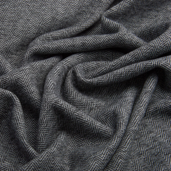 The fabric is a Cashmere knit, 400 g/m², 150 cm V-2 сірий, фото 2 The fabric is a Cashmere knit, 400 g/m², 150 cm V-2 сірий, фото 2