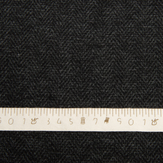 The fabric is a Cashmere knit, 400 g/m², 150 cm V-3 чорний, фото 4