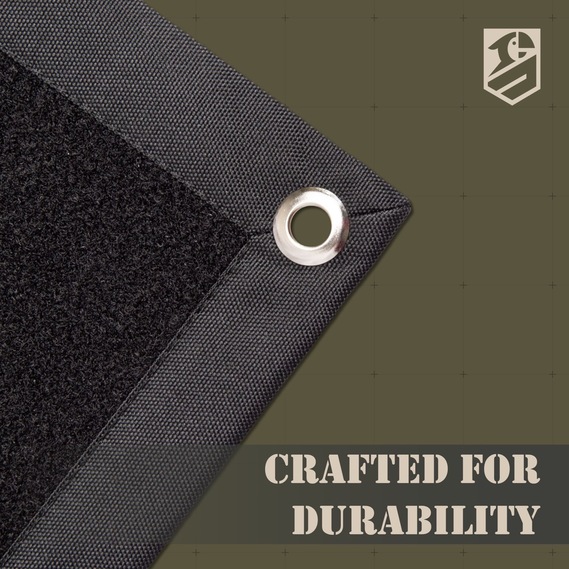 Патч Борд тактичний 69х110 см для шевронів нашивок та нагород складна панель-стенд з липучкою для колекціонерів та військових, фото 2