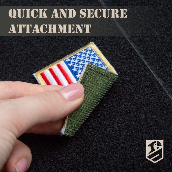 Патч Борд тактичний 69х110 см для шевронів нашивок та нагород складна панель-стенд з липучкою для колекціонерів та військових, фото 4