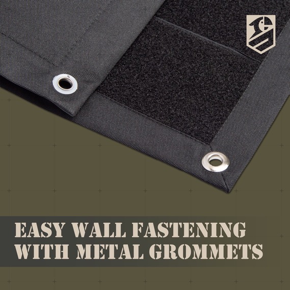 Патч Борд тактичний 69х110 см для шевронів нашивок та нагород складна панель-стенд з липучкою для колекціонерів та військових, фото 5