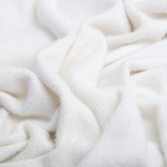 Тканина пальтова Еліна, 530 гр/м2, 150 см V-1003 молоко, фото 3