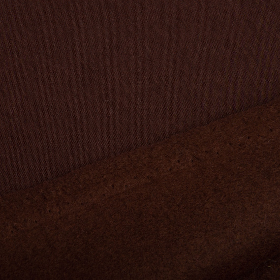 Fabric: tri-blend fleece knit, 330 g/m2 110 cm коричневий, фото 2