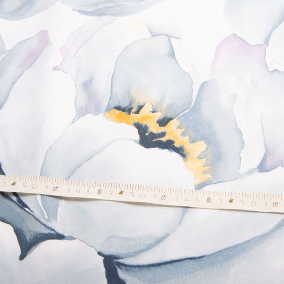 Ткань сатин для постельного белья, пл 130 гр/м2 210 ТС, хлопок, 240 см 7,27929/16 лотос сірий, фото 5