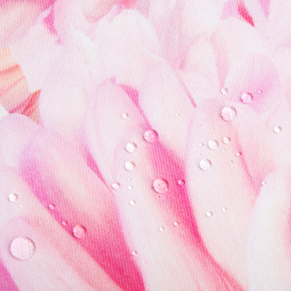 The decorative fabric Freedom tablecloth гербера рожева, фото 3