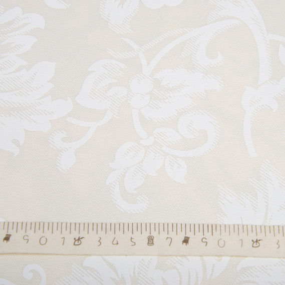 The decorative fabric Freedom tablecloth жакард крем, фото 5