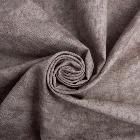 Ткань декоративная скатерная хлопок с водоотталкивающей пропиткой, 180 см, 220 гр/м2, для скатертей, штор, декора джинс коричнева, фото 1