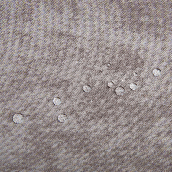 Ткань декоративная скатерная хлопок с водоотталкивающей пропиткой, 180 см, 220 гр/м2, для скатертей, штор, декора джинс коричнева, фото 4