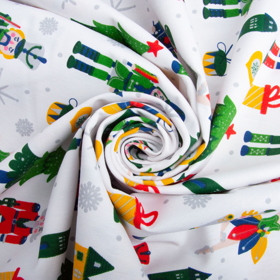 The decorative fabric Freedom tablecloth іграшки новорічні, фото 1