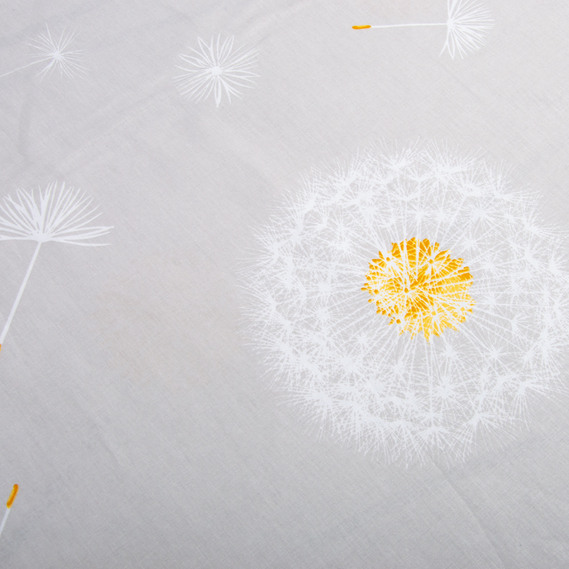 Тканина бязь ранфорс для постільної білизни, бавовна, 130 гр/м2, 240 см 5,27318/11 кульбабка сіро/беж, фото 4 Тканина бязь ранфорс для постільної білизни, бавовна, 130 гр/м2, 240 см 5,27318/11 кульбабка сіро/беж, фото 4