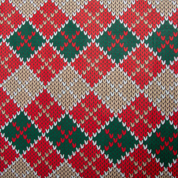 Ranfors coarse calico fabric M05175/1 в`язка беж/червона, фото 3 Ranfors coarse calico fabric M05175/1 в`язка беж/червона, фото 3