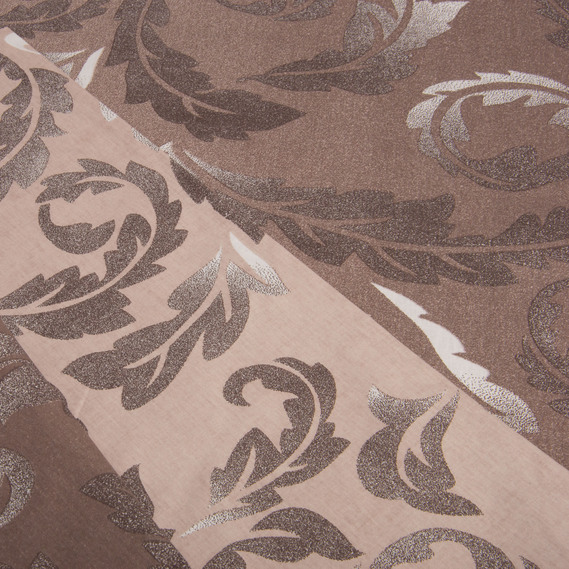 Тканина бязь ранфорс для постільної білизни, бавовна, 130 гр/м2, 240 см L-5520/2 бароко беж, фото 2