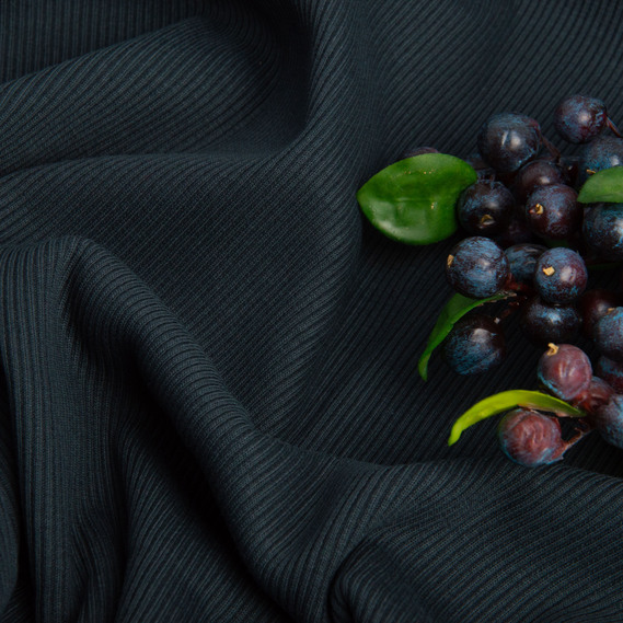 Knitted fabric Kashkorse, 130 cm wide, 300 g/m², cotton графіт, фото 3