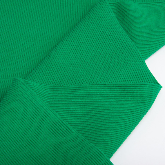 Тканина трикотажне полотно Кашкорсе, 130 см, 300 гр/м2, бавовна трава, фото 2