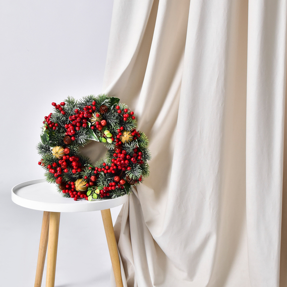 Ткань портьерная однотонная Бархат. 295 см, 365 гр/м2, шторная ткань, ткань для штор, шторы, портьеры, гардины, ткань гардинная V-30 пломбір, фото 3