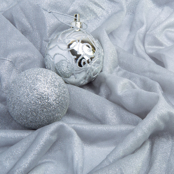 Fabric jersey Extravaganza metallic crepe сірий, фото 3 Fabric jersey Extravaganza metallic crepe сірий, фото 3