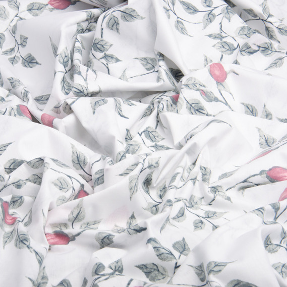 Ranfors coarse calico fabric 10.27889/24 Шипшина рожева, фото 2 Ranfors coarse calico fabric 10.27889/24 Шипшина рожева, фото 2