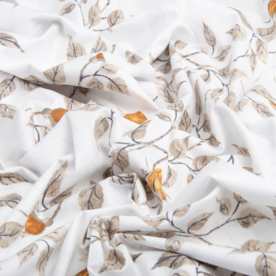 Ranfors coarse calico fabric 10.27889/19 Шипшина гірчична, фото 2 Ranfors coarse calico fabric 10.27889/19 Шипшина гірчична, фото 2