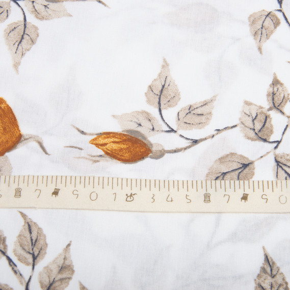 Ranfors coarse calico fabric 10.27889/19 Шипшина гірчична, фото 5 Ranfors coarse calico fabric 10.27889/19 Шипшина гірчична, фото 5