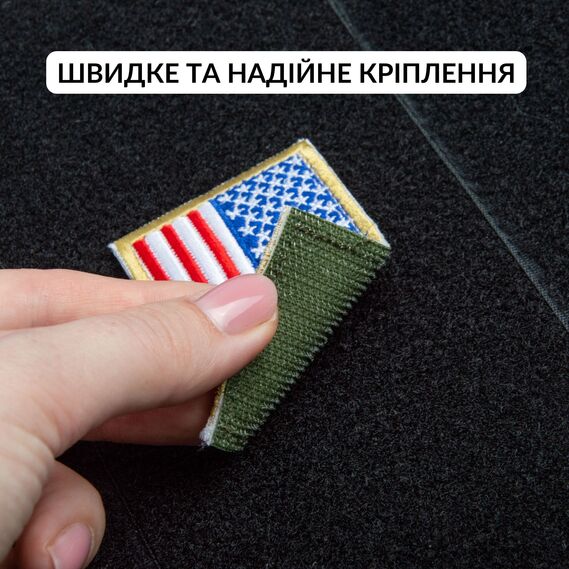 Патч Борд тактический 40х60 см с 3 патчами для шевронов нашивок и военных наград, органайзер для коллекционеров, военных и ветеранов, фото 4