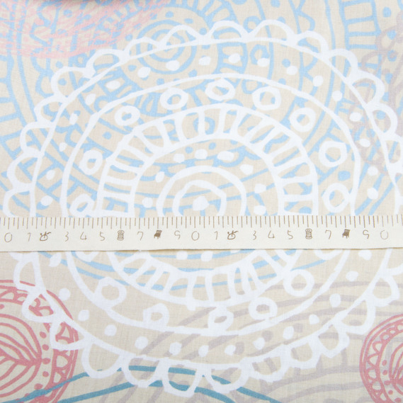 Тканина бязь ранфорс для постільної білизни, бавовна, 130 гр/м2, 240 см 8.26905/1 Каліпсо, фото 5