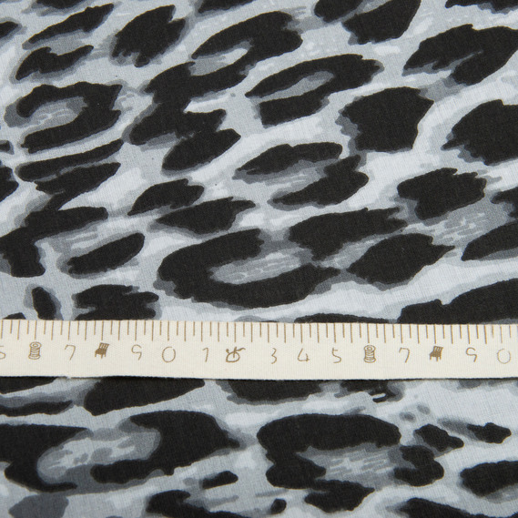 Ranfors coarse calico fabric M05182/9 Лео сіре, фото 5