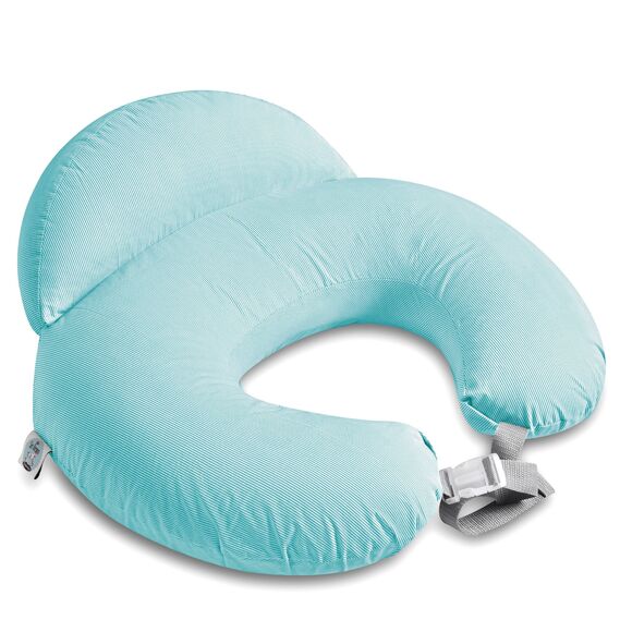 Feeding Pillow "Couch" 60x70x16 cm cotton hypoallergenic fiber смужка м`ятна, фото 2 Feeding Pillow "Couch" 60x70x16 cm cotton hypoallergenic fiber смужка м`ятна, фото 2