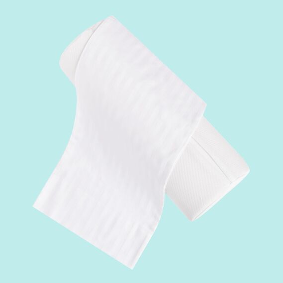 Наволочка для подушки валика 32х68 см сатин білий у смужку бавовна натуральна білий у смужку , фото 9