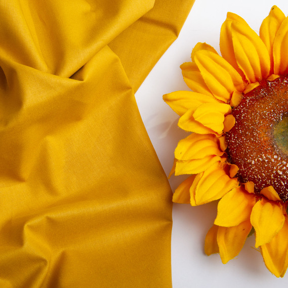 Тканина бязь ранфорс для постільної білизни, бавовна 130 гр/м2, 240 см V-87 кемел, фото 3