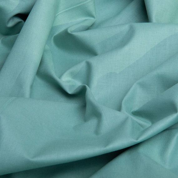 Ткань бязь ранфорс для постельного белья, хлопок 130 гр/м2, 240 см V-112 м`ята, фото 2