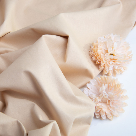 Тканина бязь ранфорс для постільної білизни, бавовна 130 гр/м2, 240 см V-53 лате, фото 3