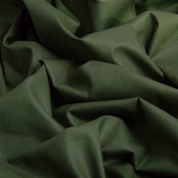 Тканина бязь ранфорс для постільної білизни, бавовна 130 гр/м2, 240 см V-150 т/хакі, фото 2