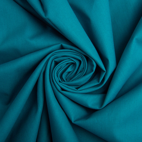 Тканина бязь ранфорс для постільної білизни, бавовна 130 гр/м2, 240 см V-125 мор.бриз, фото 1