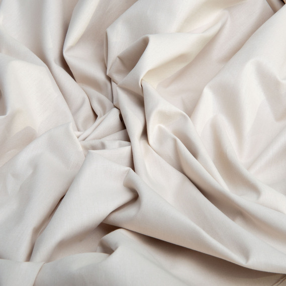 Ткань бязь ранфорс для постельного белья, хлопок 130 гр/м2, 240 см V-151  св/беж, фото 2