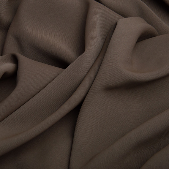 Plain suit fabric, 150 cm wide, 282 g/m², suitable for clothing, dresses, suits, and skirts коричнева 1463, фото 2 Plain suit fabric, 150 cm wide, 282 g/m², suitable for clothing, dresses, suits, and skirts коричнева 1463, фото 2
