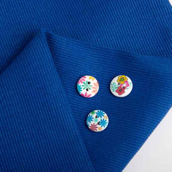 Тканина трикотажне полотно Кашкорсе, 130 см, 300 гр/м2, бавовна електрик, фото 3 Тканина трикотажне полотно Кашкорсе, 130 см, 300 гр/м2, бавовна електрик, фото 3