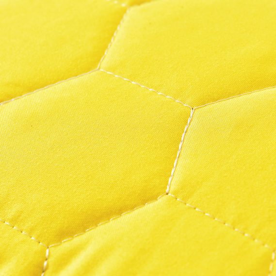 Подушка декоративная 40х40 Лимоны IDEIA с вышивкой антиаллергенная жовта, фото 4