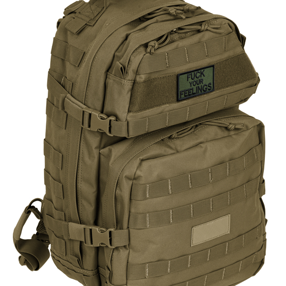 Set of 2 Patches with Hook & Loop "Fuck Your Feelings" 5x8 cm, Embroidered Patch Badge, фото 8